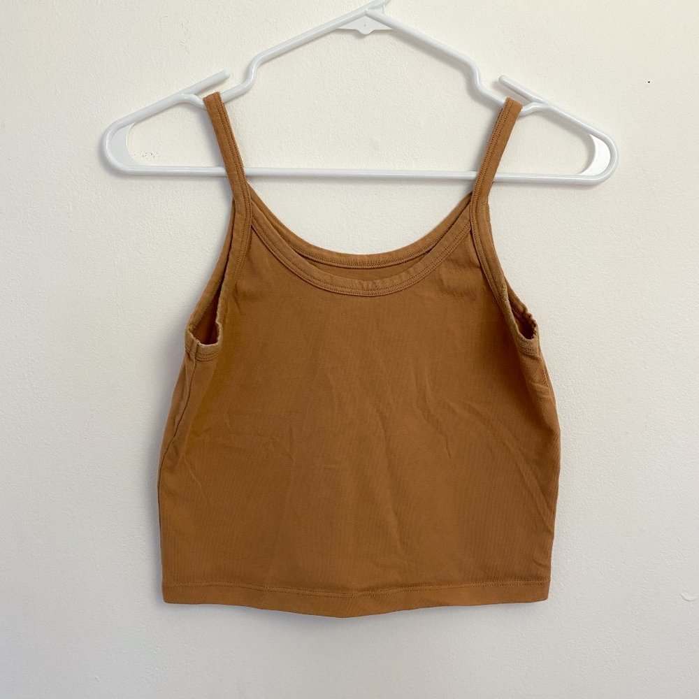 ARQ Crop Tank / Camel / Medium